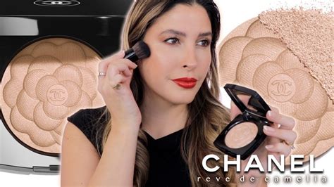 chanel rêve de camélia|Chanel Reve de Camelia Highlighter Review.